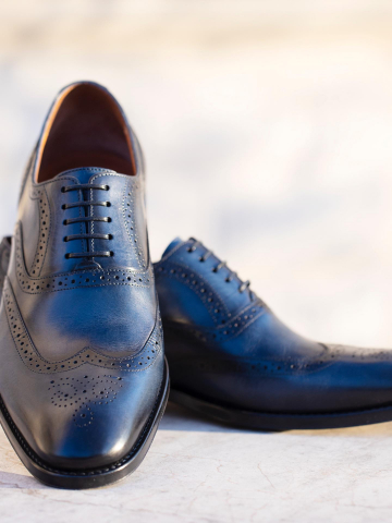 Shoes business oxford full brogues